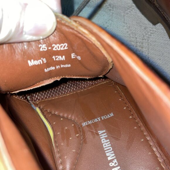 Johnston & Murphy Men’s Chukka Boots Size 12 M Brown Leather Going Out Party Fun